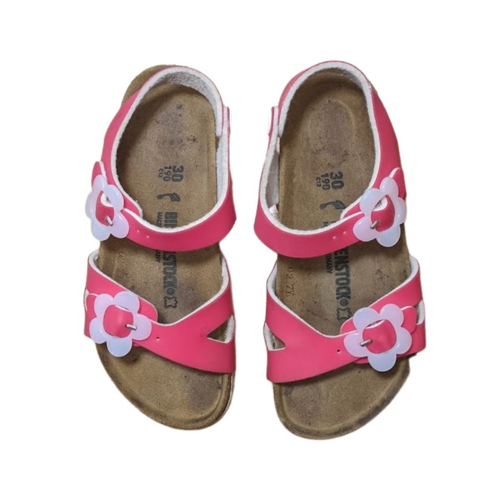 BIRKENSTOCK Rio Sandals in Candy Pink Size 30